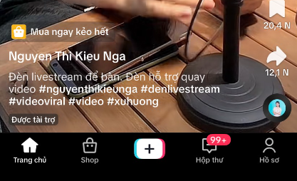 Quảng cáo Tiktok Shop